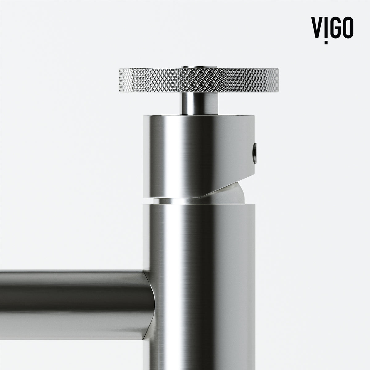 VIGO Concreto Stone Bathroom Sink with Cass Vessel Faucet and Pop-Up Drain in Brushed Nickel