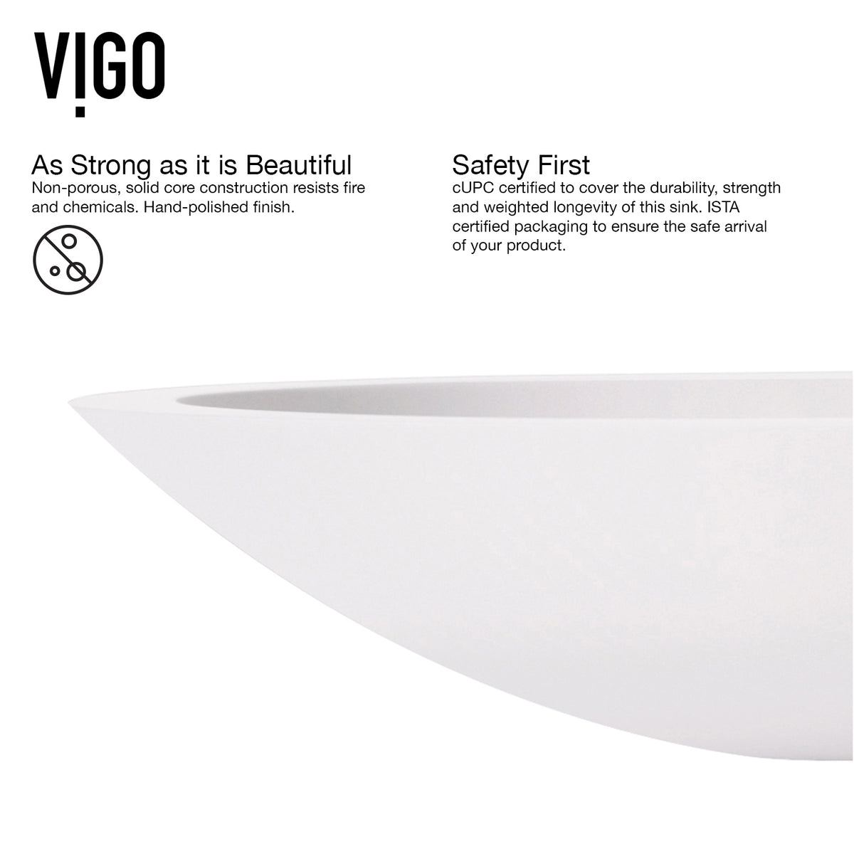Matte Stone Wisteria Composite Oval Vessel Bathroom Sink in White with Niko Faucet and Pop-Up Drain in Matte Black
