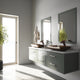 Donatello Glass 22 in. L x 15 in. W x 5 in. H Rectangular Vessel Bathroom Sink